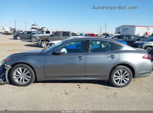 JN1BY1AP6JM181122 2018 INFINITI Q70 Gray 