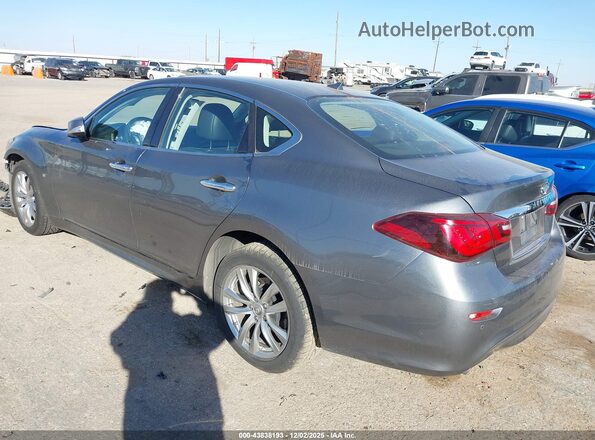 JN1BY1AP6JM181122 2018 INFINITI Q70 Gray Задня ліва чверть