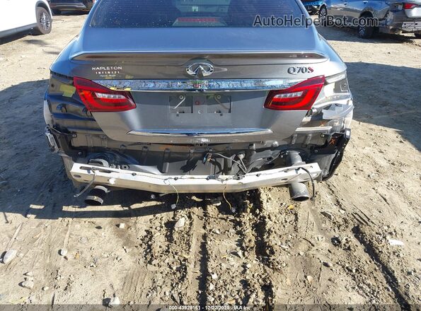 JN1BY1AP7KM500111 2019 INFINITI Q70 Gray Вид спереду