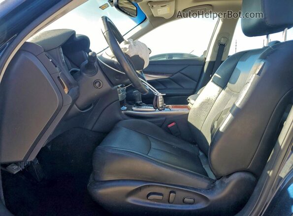 JN1BY1AP9JM181065 2018 INFINITI Q70 Blue Widok wnętrza z przodu