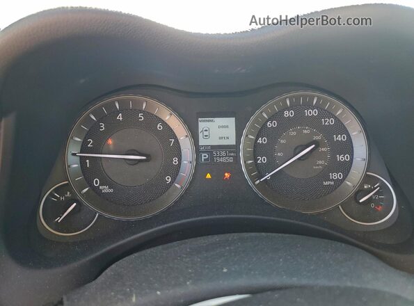 JN1BY1AP9JM181065 2018 INFINITI Q70 Blue Widok zestawu wskaźników