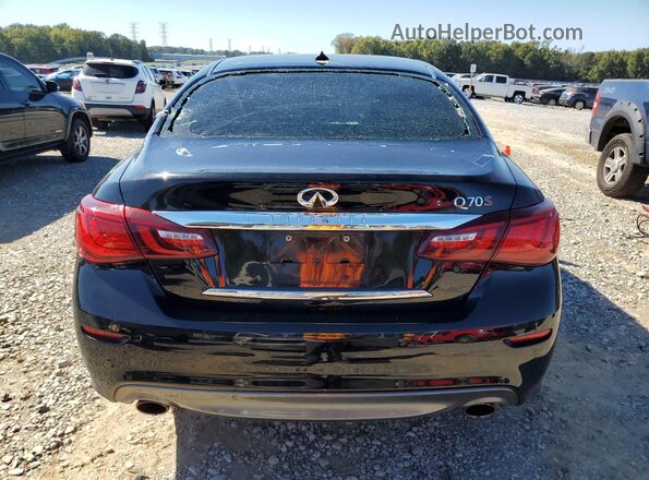 JN1BY1APXHM740455 2017 INFINITI Q70 Black Vista trasera