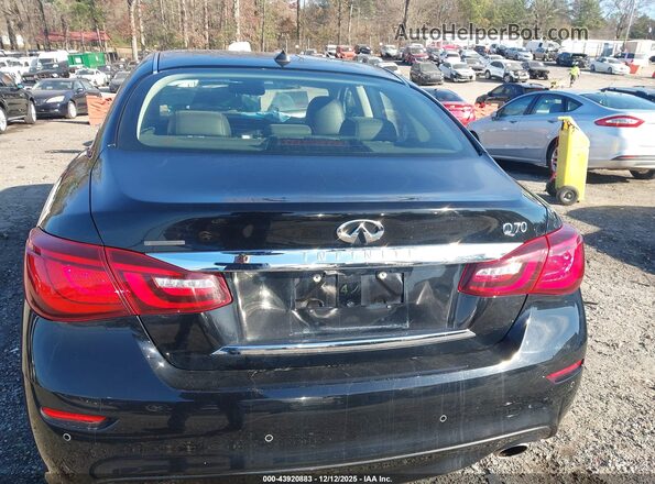 JN1BY1APXJM180653 2018 INFINITI Q70 Black 