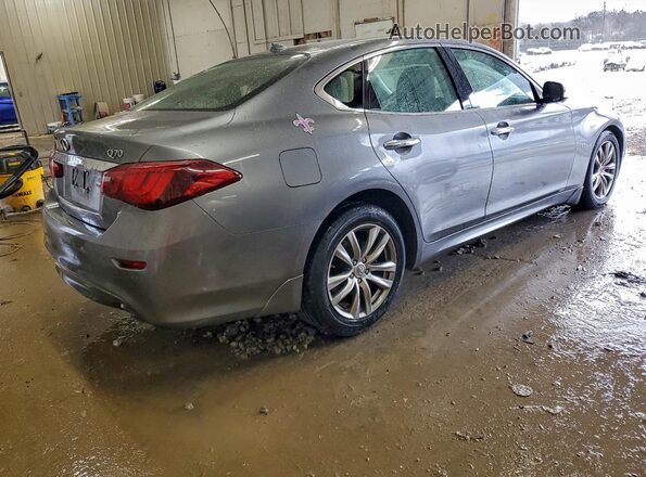 JN1BY1APXKM500037 2019 INFINITI Q70 Gray Tył prawy