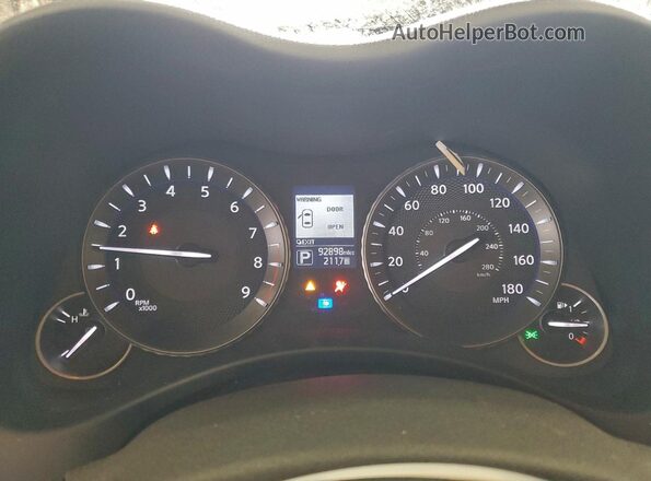 JN1BY1APXKM500037 2019 INFINITI Q70 Gray Widok zestawu wskaźników