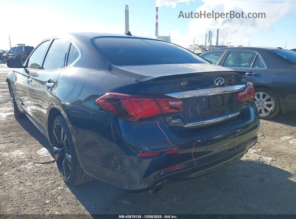 JN1BY1AR1JM220927 2018 INFINITI Q70 Черный Задняя левая четверть