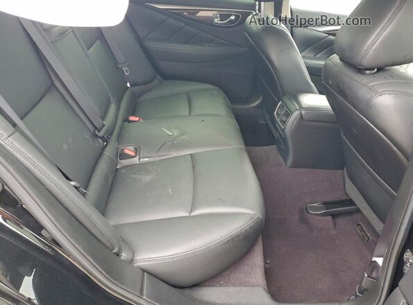 JN1CV7AP0JM241170 2018 INFINITI Q50 Black უკანა სავარძლების ხედი
