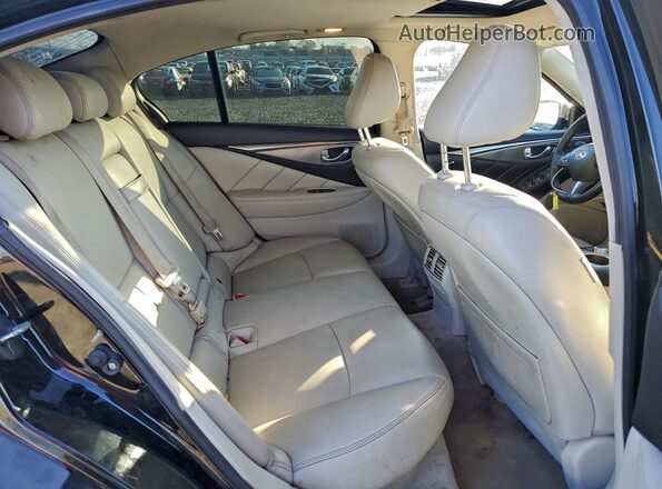 JN1CV7APXGM202756 2016 INFINITI Q50 Черный Вид задних сидений