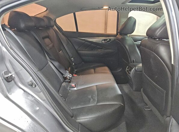JN1CV7AR4HM681324 2017 INFINITI Q50 Серебряный Вид задних сидений