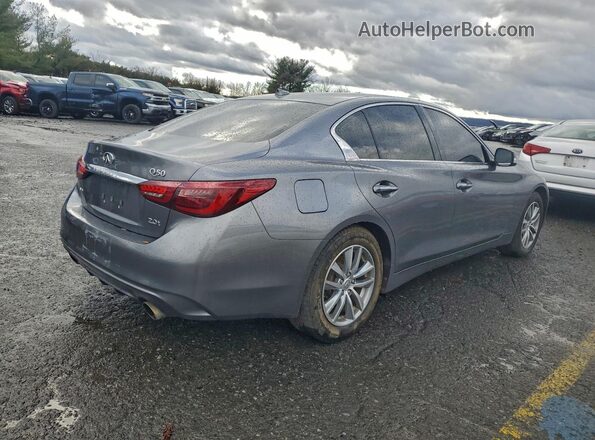 JN1CV7AR8KM350074 2019 INFINITI Q50 Серый Задняя правая четверть