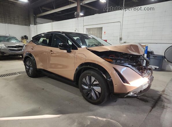 JN1DF0CD1PM710822 2023 NISSAN ARIYA Brown Delantero derecho