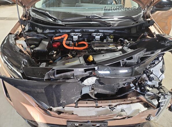 JN1DF0CD1PM710822 2023 NISSAN ARIYA Brown Vista del compartimento del motor