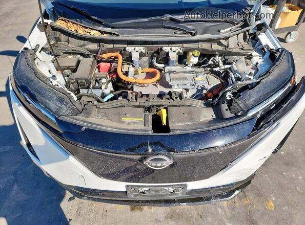JN1DF0CD3PM707355 2023 NISSAN ARIYA White Engine compartment view