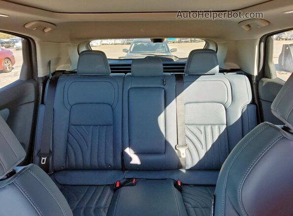 JN1DF0CD3PM707355 2023 NISSAN ARIYA White Rear seats view
