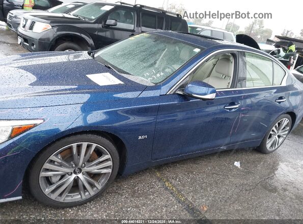 JN1EV7AP0LM201330 2020 INFINITI Q50 Blue 360 interior view
