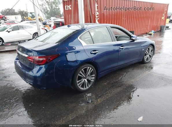 JN1EV7AP0LM201330 2020 INFINITI Q50 Blue Rear right