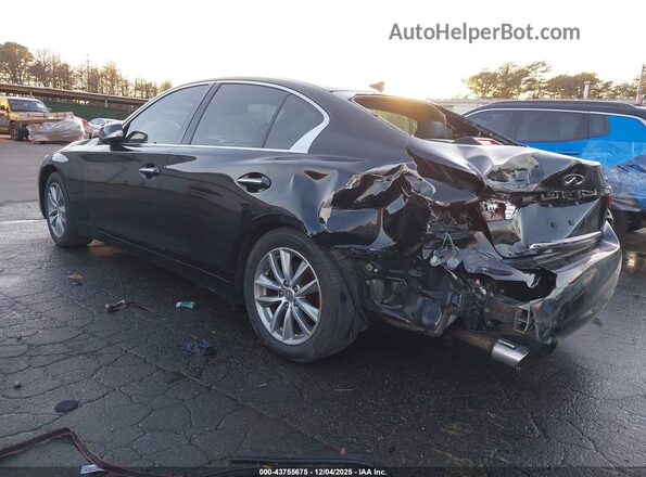 JN1EV7AP1HM737369 2017 INFINITI Q50 Black Հետևի ձախ