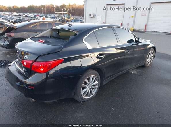 JN1EV7AP1HM737369 2017 INFINITI Q50 Black Հետևի աջ