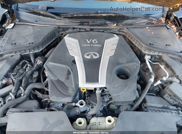 JN1EV7AP1HM737369 2017 INFINITI Q50 Black Հետևի տեսք