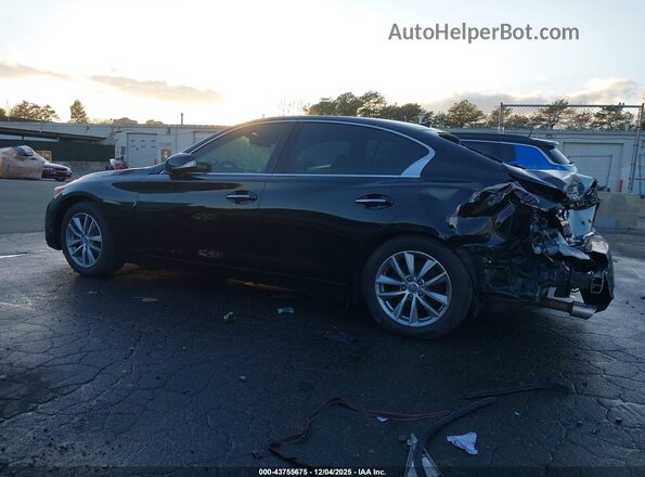 JN1EV7AP1HM737369 2017 INFINITI Q50 Black Սալոնի 360 աստիճան տեսք