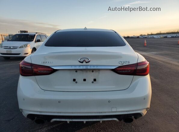 JN1EV7AP1JM353839 2018 INFINITI Q50 White 
