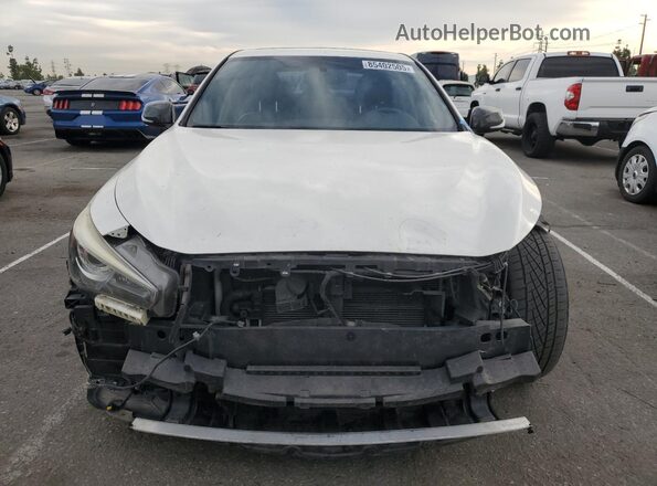 JN1EV7AP1JM362198 2018 INFINITI Q50 White 