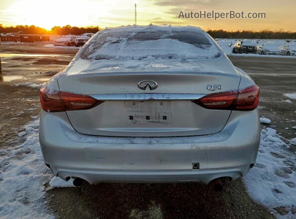JN1EV7AP2JM354661 2018 INFINITI Q50 Silver 