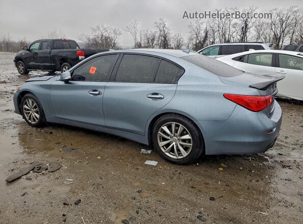 JN1EV7AP4HM737804 2017 INFINITI Q50 Синий Задняя левая четверть