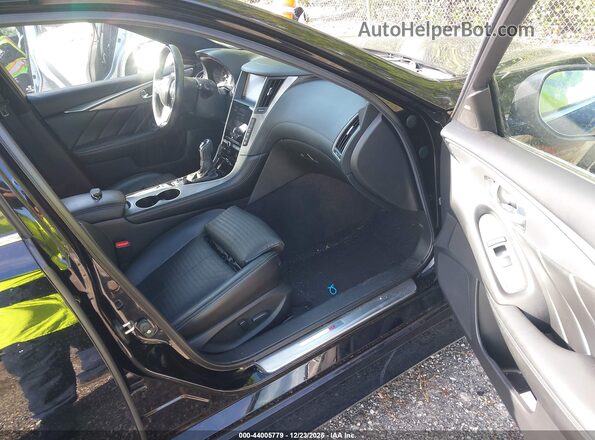 JN1EV7APXLM203425 2020 INFINITI Q50 Черный Вид салона спереди