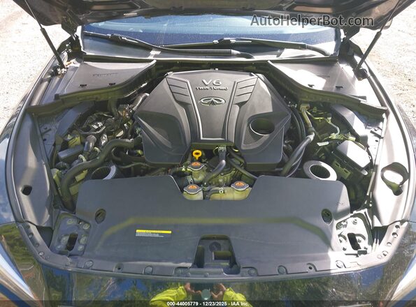 JN1EV7APXLM203425 2020 INFINITI Q50 Черный Вид сзади