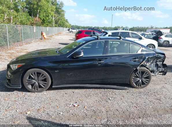 JN1EV7APXLM203425 2020 INFINITI Q50 Черный Панорамный вид салона 360°