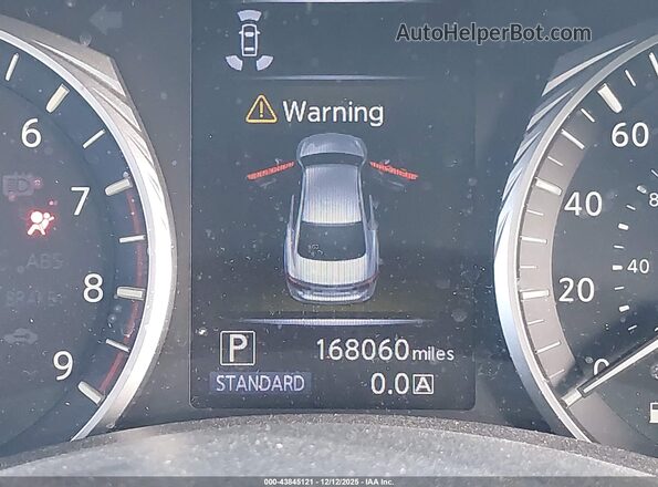 JN1EV7APXLM204221 2020 INFINITI Q50 Белый Вид задних сидений