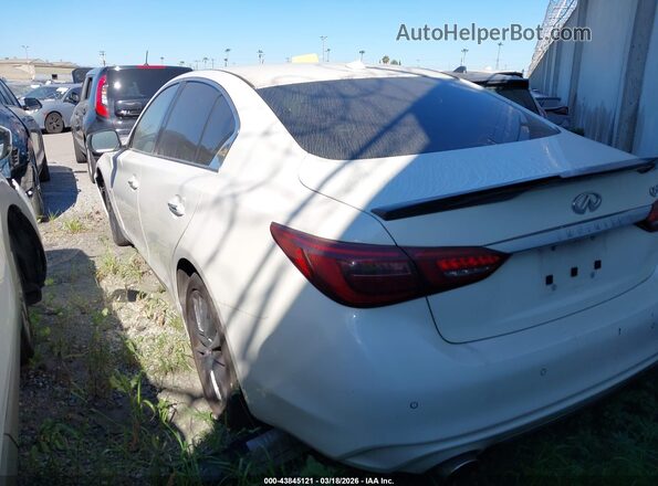 JN1EV7APXLM204221 2020 INFINITI Q50 Белый Задняя левая четверть