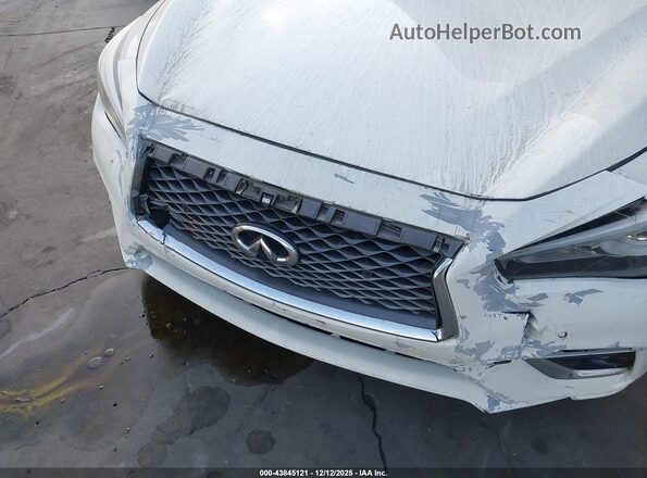JN1EV7APXLM204221 2020 INFINITI Q50 Белый Вид спереди