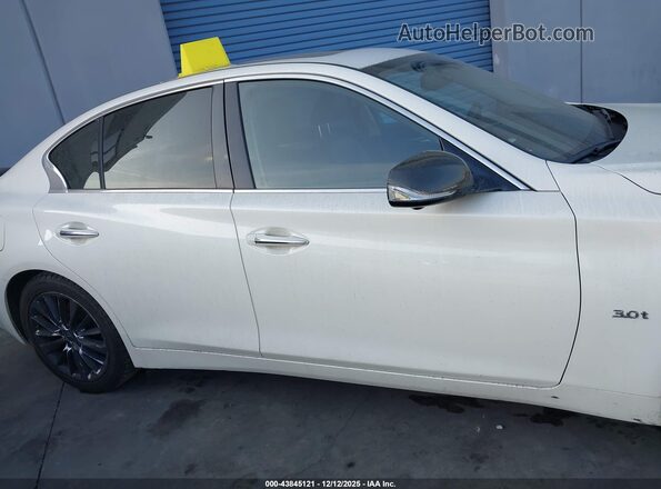 JN1EV7APXLM204221 2020 INFINITI Q50 Белый Панорамный вид салона 360°