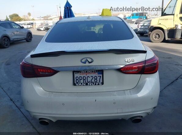 JN1EV7APXLM204221 2020 INFINITI Q50 Белый 