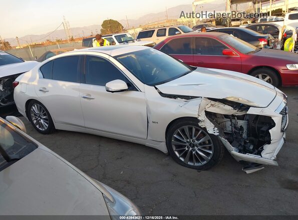 JN1EV7APXLM208379 2020 INFINITI Q50 White 360 interior view