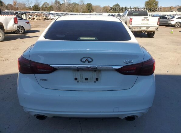 JN1EV7AR8LM255881 2020 INFINITI Q50 White 
