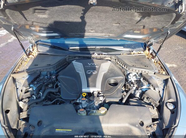 JN1EV7AR9JM439613 2018 INFINITI Q50 Light Blue 