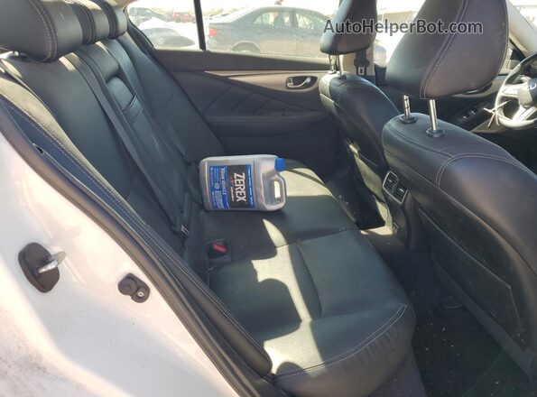 JN1EV7BP0MM703173 2021 INFINITI Q50 White Հետևի նստատեղերի տեսք