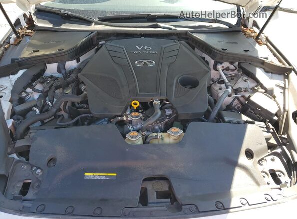 JN1EV7BP0MM703173 2021 INFINITI Q50 White Սալոնի հետևի տեսք