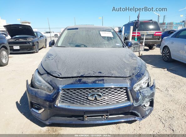 JN1EV7BP5PM510084 2023 INFINITI Q50 Blue Vista del salpicadero