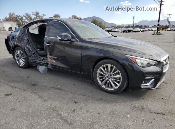 JN1EV7BP7MM702988 2021 INFINITI Q50 Black წინა მარჯვენა