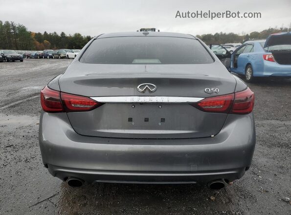 JN1EV7BP7MM706667 2021 INFINITI Q50 Серый Вид сзади