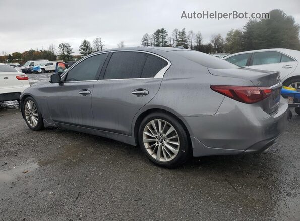 JN1EV7BP7MM706667 2021 INFINITI Q50 Серый Задняя левая четверть