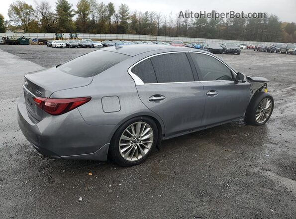JN1EV7BP7MM706667 2021 INFINITI Q50 Серый Задняя правая четверть
