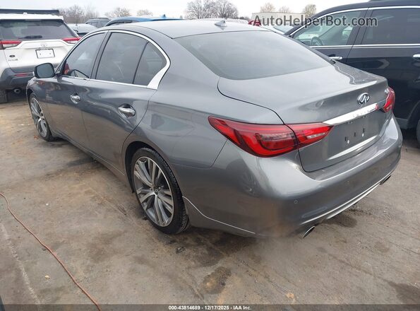 JN1EV7CP4NM311667 2022 INFINITI Q50 Серый Задняя левая четверть