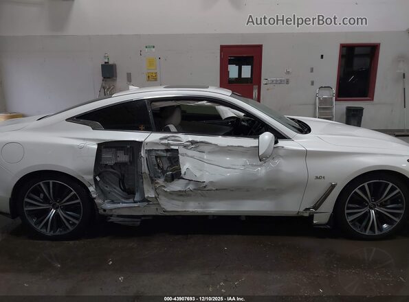 JN1EV7EK2LM340101 2020 INFINITI Q60 White Rear interior view