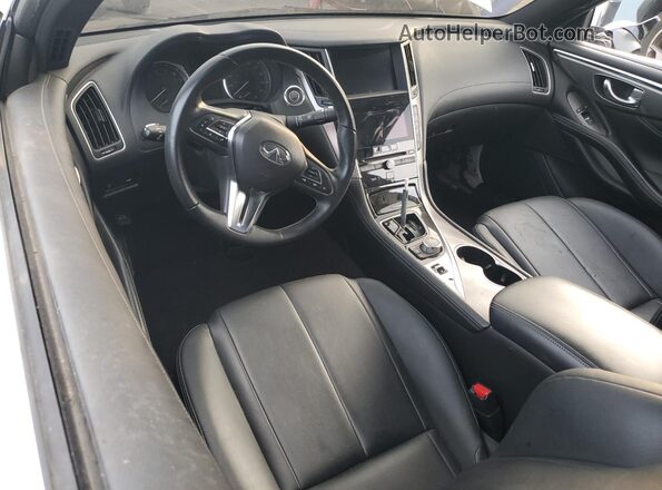 JN1EV7JK7MM410974 2021 INFINITI Q60 Белый Вид панели приборов