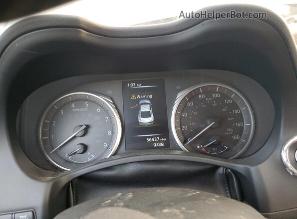 JN1EV7JK7MM410974 2021 INFINITI Q60 Белый Вид щитка приборов